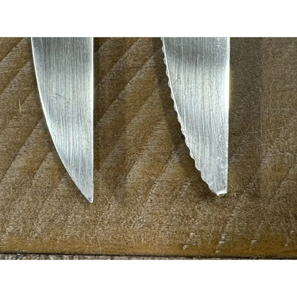 3 ROBERT WELCH Steak Knives - 18/10 SATIN - 9 1/4
